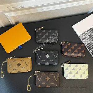 Desigenr Jóias Designer Chaveiros Bolsa Portátil Chave do Carro Caso Moeda Bolsa Cartão Acessórios Flores Xadrez Letras para Homem Mulher Desenhos Animados Animais 10 Cores