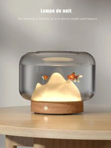 Tanks Creative Glass Fish Tank Clear Mini Bowl för söt guld Rumble Fish Home Decoration för vardagsrum Transparent Aquarium Base