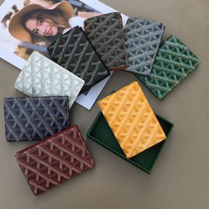 Pierre Card Holder Leather Leather Luxury Bag Card حامل محفظة Wallet Women New Classic Mini Coin Passport Wallet Pocket With Wallet Designer Disual Cardholder