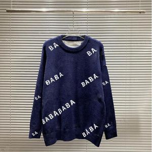 designer clothing women mens sweater cashmere sweaters Sweaters sweatshirts Letter looseness Long sleeve sweater Pullover Casual Loose Printed L2
