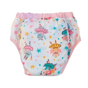 Algodão à prova d 'água dança coelho adulto bebê calças de treinamento reutilizáveis shorts infantis underweaer fraldas de pano calcinha fralda 240125