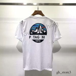 Patagon Designer Tshirt Mens T Shirt Women T Shirts Street Fashion Kort ärm Leisure Summer Street Cottons Tee Luxury Tops Klädstorlek S-XL PATA T-shirt 120