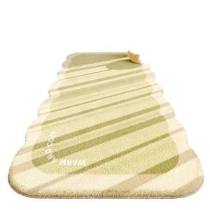 Cobertor de cama para quarto, tapete frontal de cama longa para quarto principal, tapete de sensação avançada para estudo de sala, tapete de pelúcia espesso