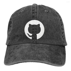 Ball Caps Github Beyzbol Tepeli Cap Python Linux Kodu Güneş Gölge Şapkalar Erkekler için Kadınlar