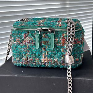 Designerka torba na pudełko z kamery lady crossbody oryginalna skórzana torba na ramię