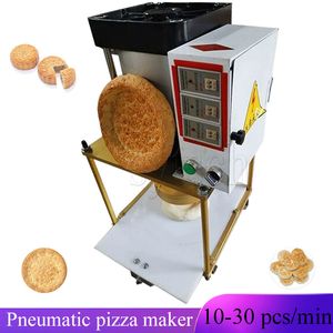 Pneumatisk transporttyp Pizza Dough Press Machine Naan Bread Making Pressing Tool Glutinous Rice Cake Forming Equipment