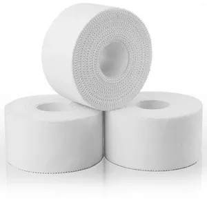 Knee Pads White Athletic Sports Tape VERY Strong EASY Tear NO Sticky Residue For Athlete & Trainers 3.8cm 5m