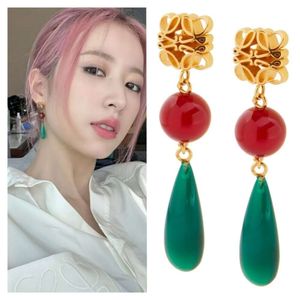 Loews Earrings Designer Original Quality Luxury Fashion Women Charm In A Niche Design Stylish Personalized And High-end Water Drop
