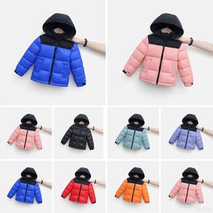 2021 neue Kinder Unten Mantel Herbst Winter Jungen Mädchen Baumwolle gefütterte Parka Mäntel Verdicken Warme Lange Jacken Kinder Outwear 100-170