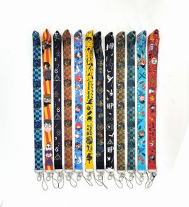 Klassisches Cartoon-Magieschule-Schlüsselanhänger-Lanyard für Schlüssel, Ausweishalter, Handy-Seil, Umhängeband, Nackenband, Gurtband, Band-Zubehör