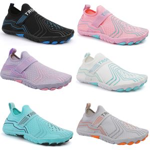 Sandals Beach Water Shoes Men Summer Swimming red orange green blue pink black purple Outdoor Man Women Slippers Quick Dry Aqua Flats Yoga Sock size 36-45