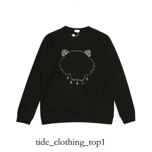 Дизайнерский пуловер с капюшоном Kenzo, толстовки с капюшоном, голова тигра, вышивка, пуловер с круглым вырезом, рубашка, повседневная дизайнерская толстовка с длинным рукавом, свитер Ralphs Lauren Cp 48