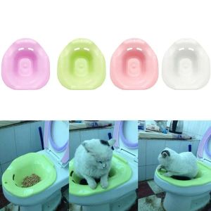 Repellents 1PC Plastic Cat Toilet Training Kit Cleaning System Training Litter Color Tray Tray Potty Urinal Pets Supplies Toilet Pet S S8C4