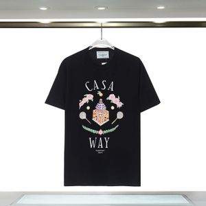 男性TシャツデザイナーカサブランTシャツファッションメンカジュアルTシャツ男服ストリートTシャツテニスクラブカサブランカショーツスリーブ服ラグジュアリーシャツs-2xl 22