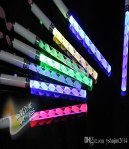 Julleksaker LED Cheer Glow Sticks Acrylic Bubble Flash Wand for Kids Toys Concert Bar Disco Party Supplies3986186