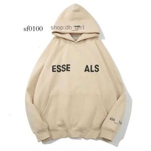 Felpe con cappuccio Essenalhoody da uomo Felpe Moda Pullover Tute Ess Brand Essentialhoodies Uomo Donna Maglione con cappuccio Girocollo ampio 2 WFE2 entialhoodies WFE