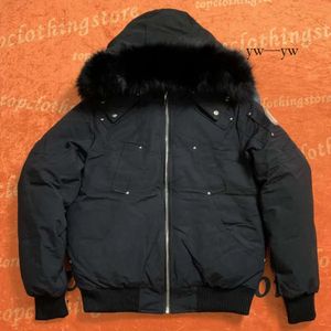 Designer Uomo Inverno Piumino Canada Giacca Mooses Knuckles Giacca Soprabito Impermeabile Prova Puffer Colla spessa Vera pelliccia di lupo Mooses Top Knuckles Gooses 8357