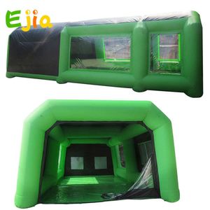 8mx4mx3m /7*4*3m /6*4*2.5m Outdoor Inflatable Paint Spray Booth Tent Portable Car Workstation For sale