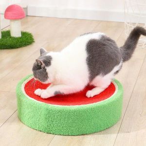 Scratchers Cats Scratcher Bed Watermelon Sisal Scratch Board for Sharpen Nails Scraper Grinding Claw Climbing Cat Toys Furniture Protector