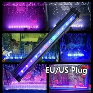 Products Aquarium Led Bubble Light Colorful Light Bubble Light Led Diving Light Aquatic Air Bubble Oxygenation Lamp Fish Tank Light