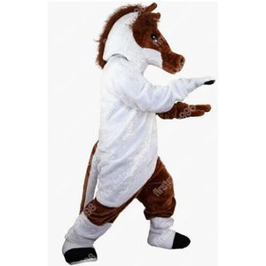 Horse Donkey Mascot Cartoon Anime theme character Unisex Adults Size Advertising Props Christmas Party Outdoor Outfit Suit