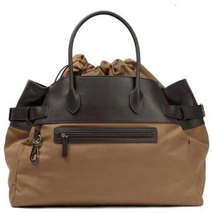 W torbach Uchwyt Tote Row Inside Out Bag nylon Top Margaux Designer zamsz 17 Podszewka moda damska luksusowa torebka torebka o dużej pojemności