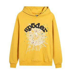 Sp5der Mens Hoodies 555555 Sweatshirts Y2K Spider Hoodie Men Women Print Hip Hop Fallow Sports Suit Young Thug Wide Sweatshirts Print Pullover Multiple Colors W20