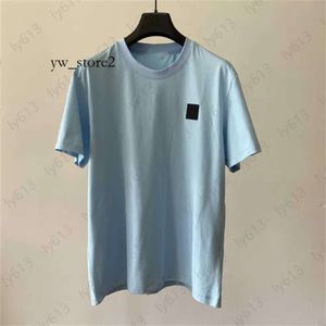Cp Companys Mens Tshirts Designer Men Tops Korean Version of the Tide of the Street Couple Cp Companys Solid Color Casual Round Neck Cotton Short Sleeve T Shirt 3914
