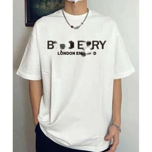 2024 New Burb Designer brand Men's Polo T-shirt Black and white 100% cotton print fashion men's T-shirt High quality casual T-shirt short sleeve luxury T-shirt