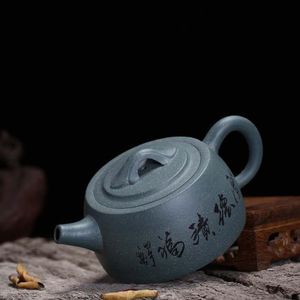 Yixing Zisha Teapot Potiń herbaciany 150 ml ręcznie robiony kung fu herbata czajnicza ceramiczna chińska ceramiczna gliny kettle prezent bezpieczny 297B
