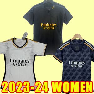 Kadın Benzema Futbol Formaları 23 24 Futbol Gömlek Vini Jr Modric Rodrygo Rudiger 2023 2024 Camavinga Casemiro Real Madrids Bellingham Kız Evi Üçüncü