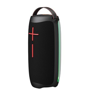 Sanag Saina V10s Pro Alto-falante Bluetooth externo LED luz de respiração colorida extra baixo áudio quente