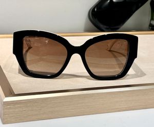 Siyah kahverengi gölgeli güneş gözlüğü tıknaz kadınlar lüks güneş gözlüğü moda yaz sunnies sonnenbrille uv koruma gözlük kutusu