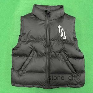 fashion Men Trapstar Shooters Gilet Black/reflective Quality Embroidered Lettering Zip Closure Vest Women 4 4YDT