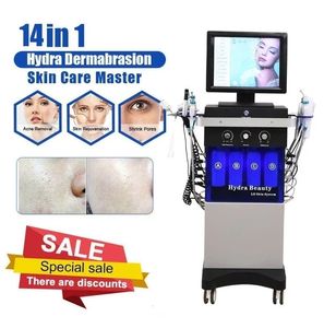 Professional 14 in 1 Diamond Hydra Dermabrasion Peeling Hydrabeauty Water Jet Aqua Beauty Machine