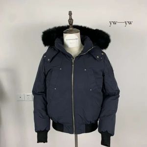 Mooss Knuckle Men Down Parkas Winter Canada Jackets Outdoor Leisure Coats Wodoodporny puffer na śnieg puffer grube colla prawdziwy wilk futr mooss kurtka 7980