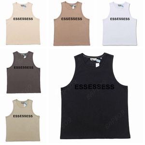 Designer-T-Shirt ESS Männer Stylist T-Shirts Sommerdruck Buchstaben Lose Hip Hop Trend Tank Top Luxus Freizeitkleidung schnell trocknend