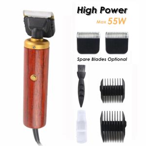 Clippers Professional de alta potência 55w Pet Clipper Shaver Mower Electric Animal Helfing Horse Horse Rabbits Cat Hair Thut Machine