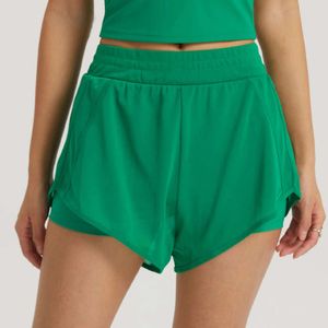 Lu Align Shorts och Mesh High Rise Short Sports Cycling Shorts med Yoga Lu Lemon LL 2024