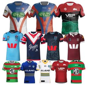 2024 South Sydney Rabbitohs maglie da rugby 23 24 QLD Maroons NSW Blues KNIGHTS RAIDER Parramatta Eels SYDNEY ROOSTERS casa lontano taglia S-5XL camicia