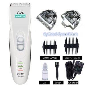 Clippers Codos CP6800 Electric Pet Hair Trimmer Grooming Haircut Shaver Machine Powerful Rechargeable Dog Hair Cutting Grooming Clipper