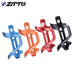 ZTTTO MTB Bottle Cage Ultralight Aluminium Alloy High Strength Water Holder Cycling Accessories For Mountain Bike Road Bicycle 240118