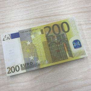 Копия денег Фактический размер 1:2 Креативные евро фунты Поддельные ремесленные подарочные коллекции Цените распечатки, отправляйте друзьям и коллегам забавные Gi Dutqh