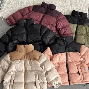 Barnrock hildren nf ner norr designer ansikte vinter jacka pojkar flickor ungdomar utomhus varm parka svarta puffer jackor brev tryck Kläder outwear 110-170