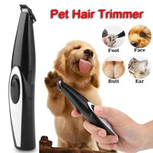 Clippers Новый USB -аккумулятор для домашних животных триммер для собак Cats Pet Hair Clipper Grooming Ком