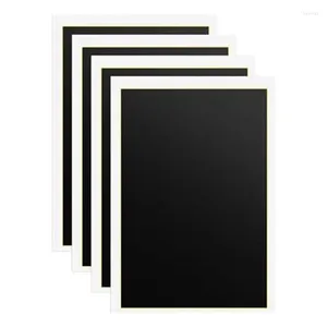 Sheets Black Laser Engraving Marking Paper Non-Metallic For Ceramics Glass Ceramic Tiles Metal Easy Install