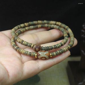 Filo di perline di guajacwood 0,5 braccialetto autunnale profondo Tibet