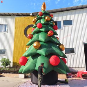 Árvore de Natal inflável gigante para decoração de eventos ao ar livre idéias de festas de ano novo