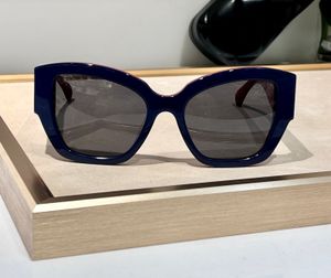 Square Sunglasses Blue/Black Smoke Lens Women Designer Glasses Sonnenbrille Women Shades Sunnies Gafas de sol UV400 Eyewear with Box