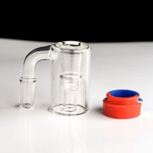 14 mm 90 ° Glas Aschefänger Reclaimer Bong Silikonbehälter für Shisha-Wasserpfeifenfilter-Bubbler